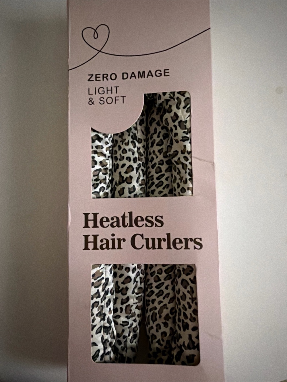 Heatless Hair Curlers - Leopard Print